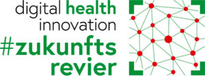 Logo digital health innovation #Zukunftsrevier