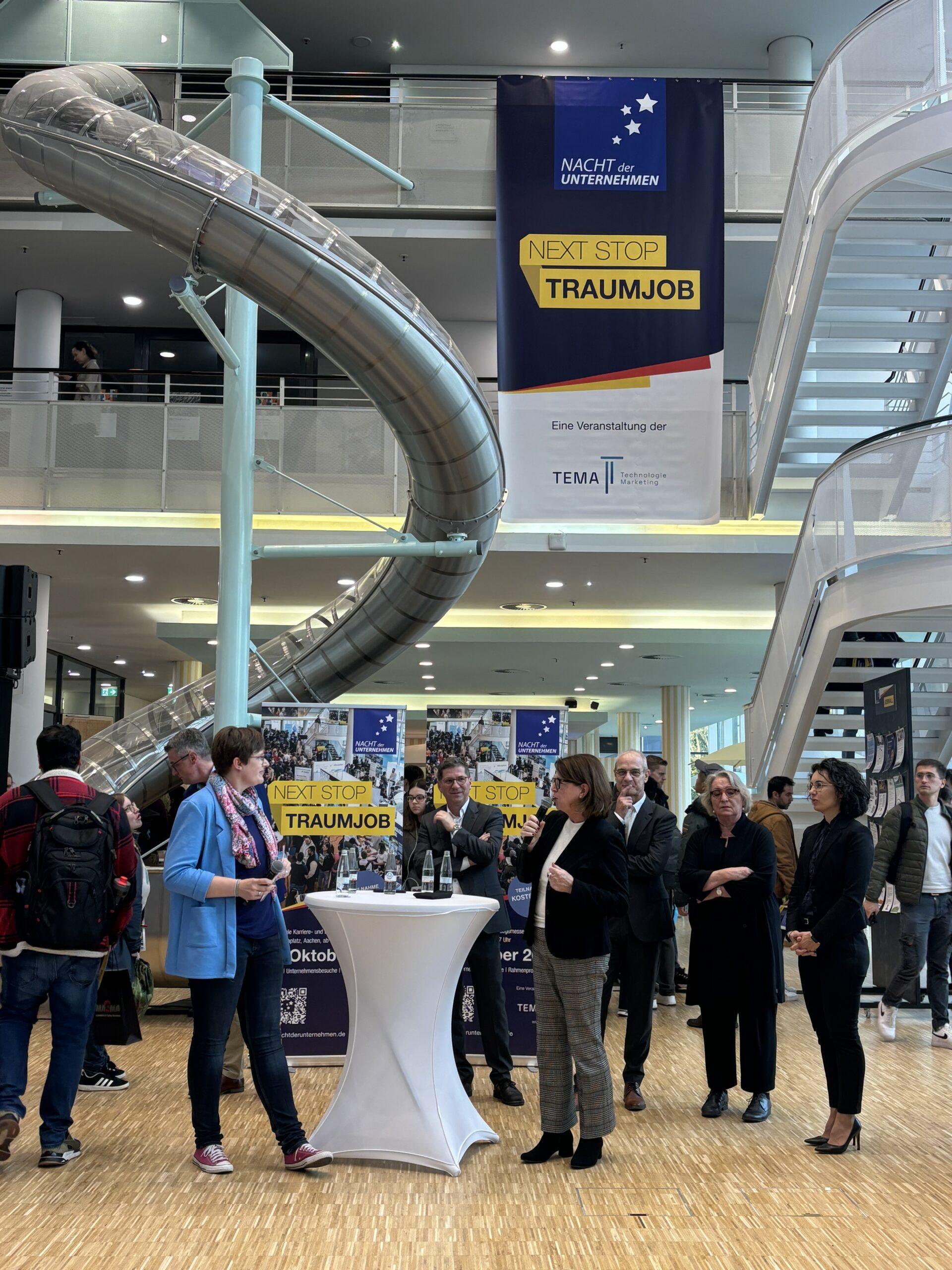 Nacht der Unternehmen 2025 Begrüßung